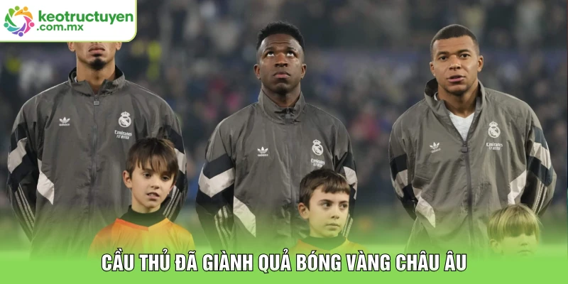 Cầu thủ đã giành Quả Bóng Vàng châu Âu