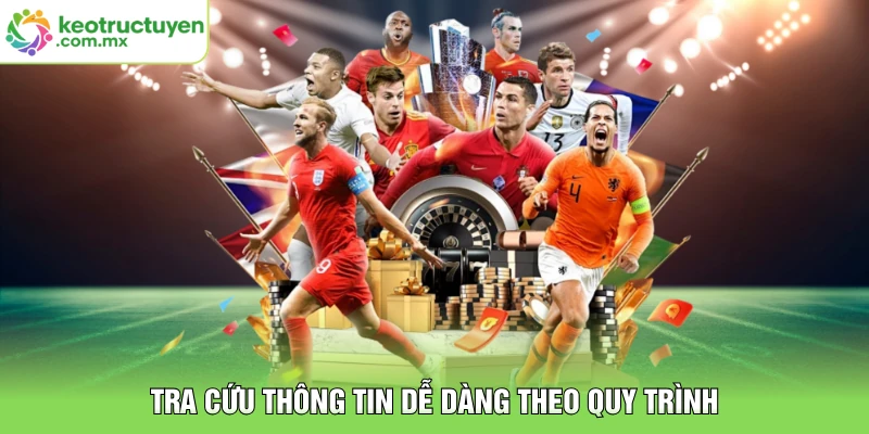 Tra cứu thông tin dễ dàng theo quy trình